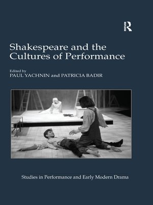cover image of Shakespeare and the Cultures of Performance